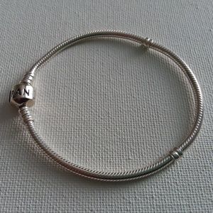 Pandora Sterling Silver Bracelet 7 inches